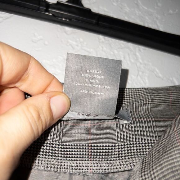 Ann Taylor Curvy Fit Glen‎ Check Trouser Pants Size 4 Petites - Picture 9 of 10